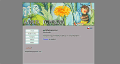 Desktop Screenshot of andreapopprova.com